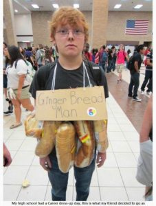 Ginger bread man halloween kostuum
