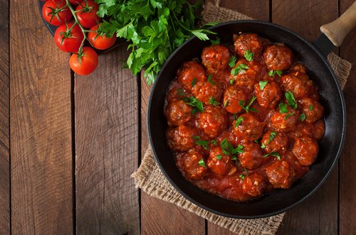 manly meatballs