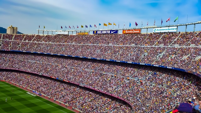 Camp Nou, grootste stadion van Europa