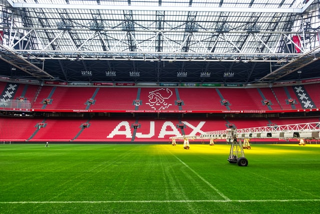 De Johan Cruijff Arene grootste voetbal stadion Nederland.